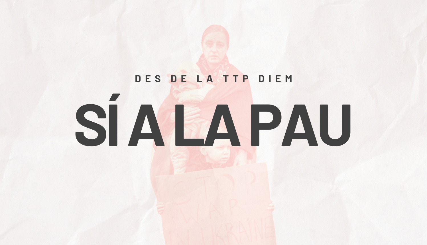 La TTP diu SÍ a la Pau